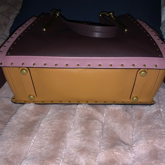 ****Sold*****Coach Dreamer Color-block Satchel - Picture 5 of 8